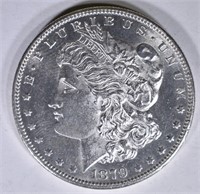 1879-S REV OF 78 MORGAN DOLLAR, CH BU