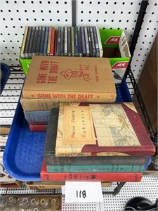 Vintage book and cd lot