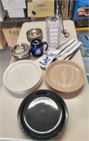 (17) 5" Silver Mixing Bowls & More