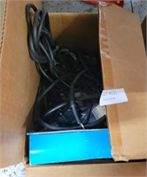 BOX OF PIPE HEATING CABLE & MISC. CORDS