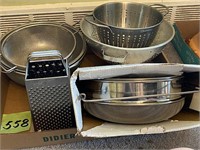 Stainless Graters & Strainers