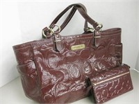 Coach Purse With Matching Hand Bag