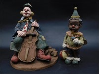 SARAHS ATTIC WOODEN FIGURINES VINTAGE ANTIQUE