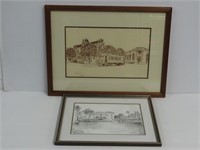 Charles Overly and Davis Architectural Prints