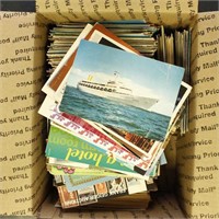 US & Worldwide Postcards, hundreds of mid to late