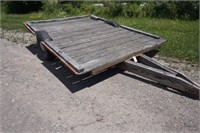 8ft wide x 10ft Long Single Axle Trailer