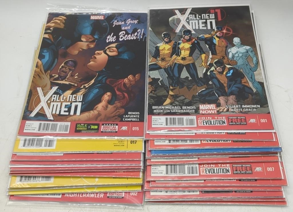 (EF) 23 Marvel All New X-Men Comics & more