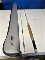 Pflueger Supreme fishing rod and case