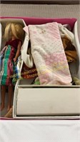 Barbie Doll Case with Doll & Clothes