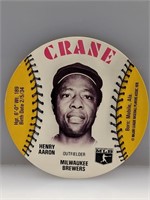 1976 Crane Chips Disc Henry Aaron