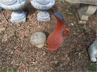 Concrete Mushroom & Pitcher