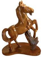 Vintage Hand Carved Horse