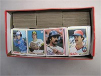 Box of 1000+ 1978 Common Baseball Cards