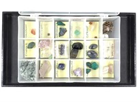 Case w Mineral Specimens