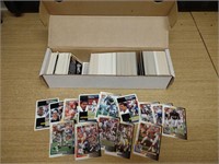 Box Of Assorted Football Cards