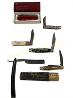 Six Vintage Knives