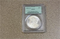 PCGS Graded 1883-CC Morgan Silver Dollar