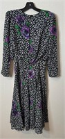 Vintage Kono New York Floral Dress