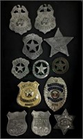 Assorted Badges Security, Police, Sheriff, Ranger