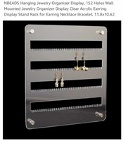 MSRP $22 Hanging Jewelry Organizer DIsplay