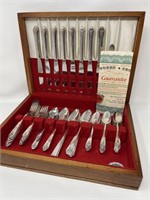 Rogers Sectional Flatware Set in Box