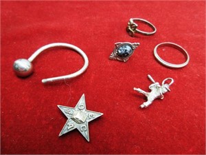 Sterling Ring,Pendent,Shirt Pins