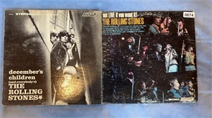 (3) Rolling Stones Vinyl Albums