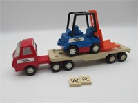 TONKA FLYING TIGERS TRUCK AND FORK LIFT
