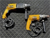 Dewalt 7/8” Rotary Hammer & 1/2” VSR Drill