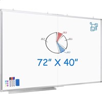 Large Magnetic Whiteboard, maxtek 72 x 40 Magnetic