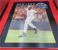 1993 Toronto Blue Jays Back 2 Back Oversize Book