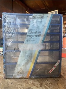 Storage Cabinet with 23 Transparent slide-out