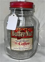 Vintage Butter-Nut coffee jar