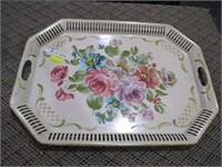 HANDPAINTED TOWLE TRAY