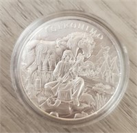 1 oz Silver Geronimo Round