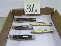 (5) Case XX Pocketknives