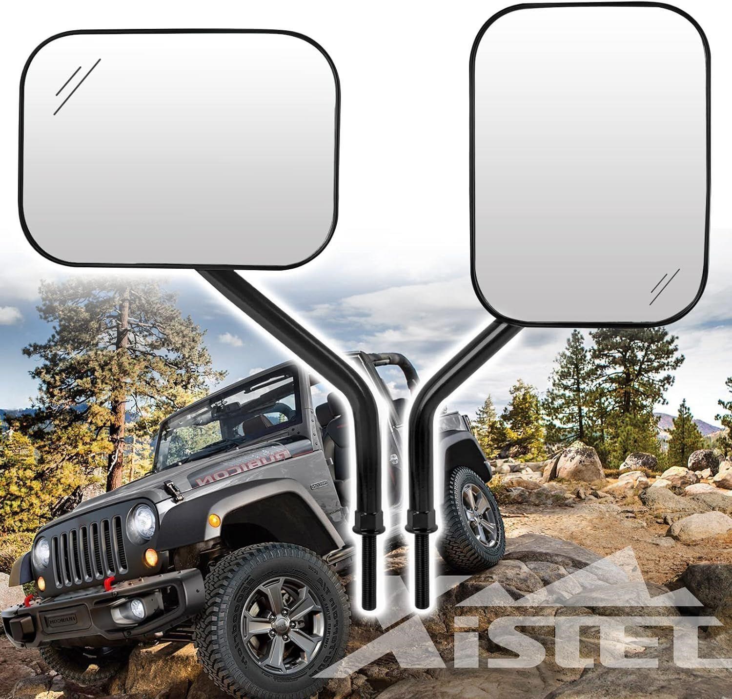 Xislet Door Off Mirror Replacement for Jeep