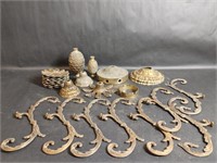 Ornate Chandelier Pieces
