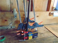 5 - 42" CLAMPS WITH EXTRA HARDWARE