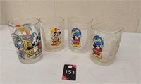 Collectible Mickey Mouse Glasses from McDonald's