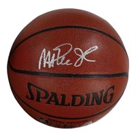 Autographed Magic Johnson NBA Basketball