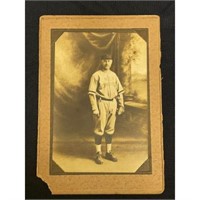 Circa 1910 Baseball Cabinet Card 7 1/2 X5"