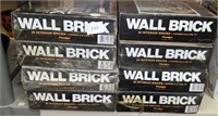 8 cases of interior wall brick
 Approximately 32