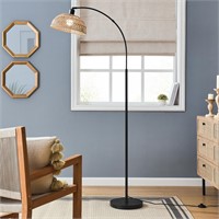 **READ DESC** LYHWYH Curved Floor Lamp with Remote