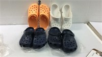 New 4 Pairs of Gardening/Water Shoes M12D