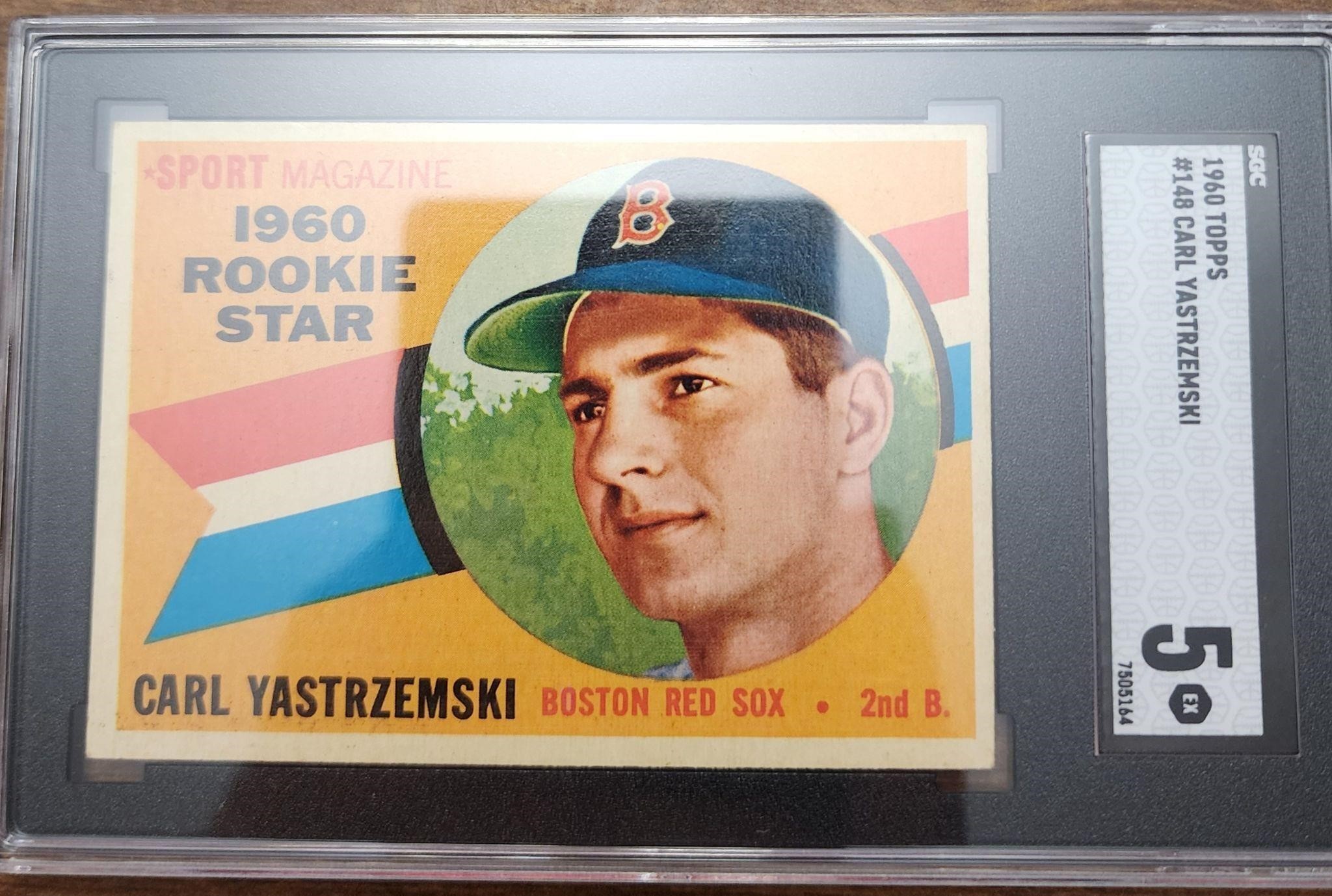 1960 Topps Carl Yastrzenski #148 SGC GR 5