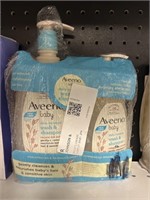 Aveeno wash & shampoo 2 pack