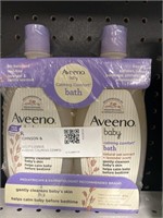 Aveeno calming bath 2-18 fl oz