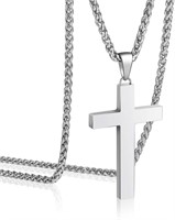 New Christian Cross Pendant with 24" Chain