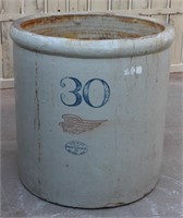 Red Wing 30 Gallon Salt Glazed Crock